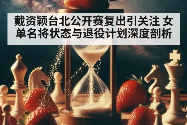 戴资颖台北公开赛复出引关注 女单名将状态与退役计划深度剖析